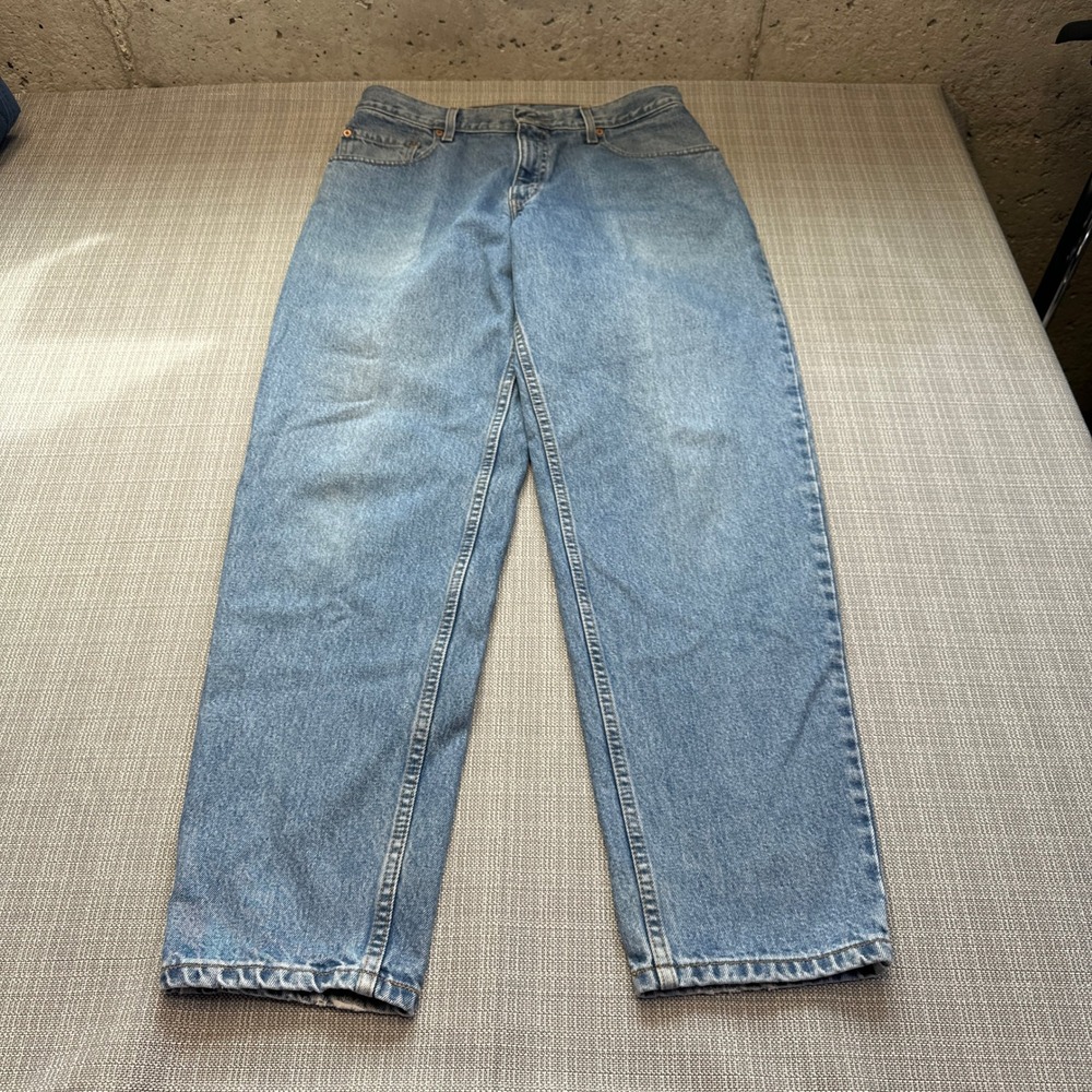 Vintage Y2K Levis 560‎ Loose Fit Tapered Leg Jeans Mens 33x32 Medium Stonewashed